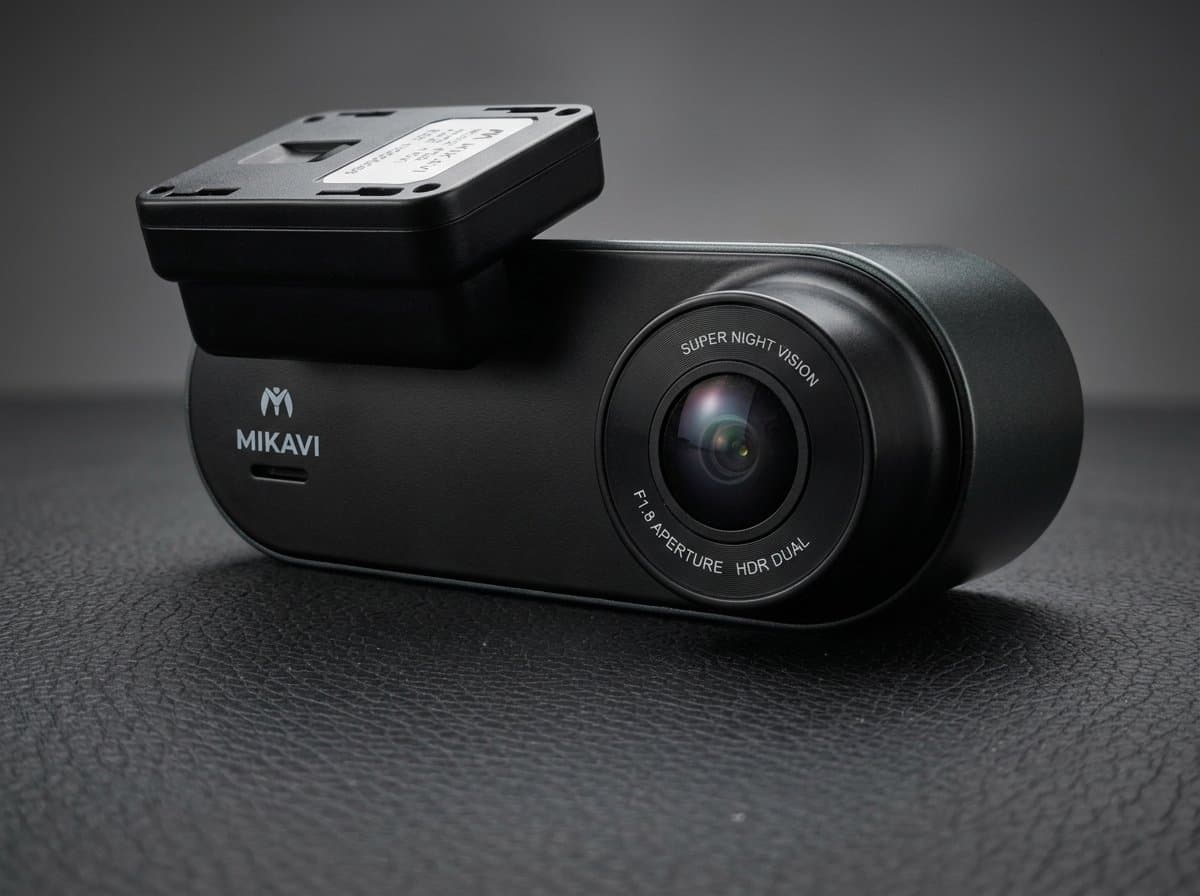 Wideorejestrator Mikavi PQ8 z obiektywem F1.8 i technologią Super Night Vision