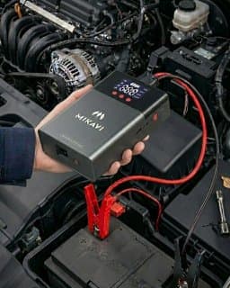 Mikavi Enerjump 1 - użycie w samochodzie