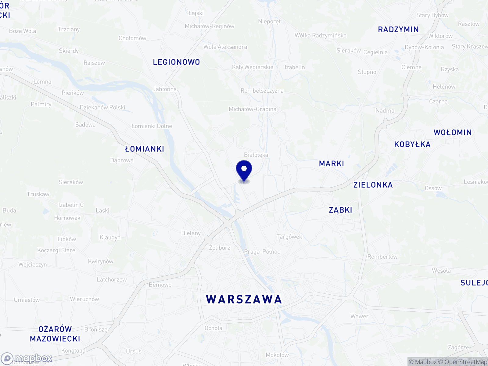Mapa dojazdu do Elektrodor, ul. Marywilska 36, Warszawa
