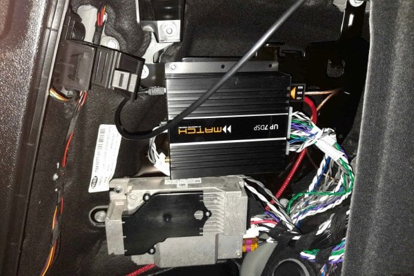 Instalacja procesora DSP Match UP7 w BMW – Autoradex Elbląg