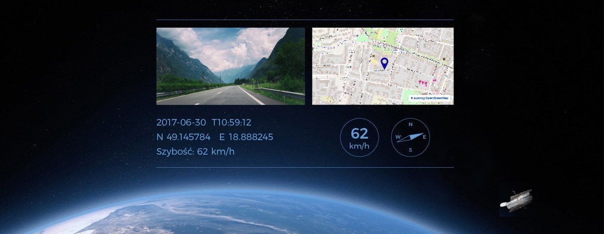 Mikavi PQ4 - moduł GPS do śledzenia trasy i danych jazdy